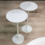 Antonio Lupi Stolik Łazienkowy 68,5/78,5 cm Biały Mat LINO1