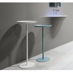 Antonio Lupi Stolik Łazienkowy 68,5/78,5 cm Biały Mat LINO1