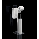 Antonio Lupi Szczotka WC z Podwójnym Relingiem Stal Nierdzewna JUST106