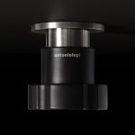 Antonio Lupi Tank Bateria jednouchwytowa podtynkowa Czarny mat TANK