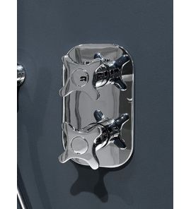 Antonio Lupi Timbro Bateria natryskowa podtynkowa termostatyczna Chrom TB602