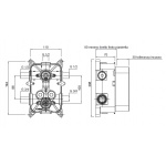 Antonio Lupi Timbro Element podtynkowy do baterii natryskowej TB602IN