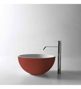     Antonio Lupi Urnamood Umywalka stawiana na blacie 50 cm Terracotta URNAMOODTERRACOTTA