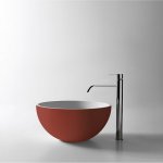     Antonio Lupi Urnamood Umywalka stawiana na blacie 50 cm Terracotta URNAMOODTERRACOTTA