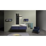 Antonio Lupi Venere Umywalka ścienna/stawiana na blat 53,2x72,4 cm Biały VENERE