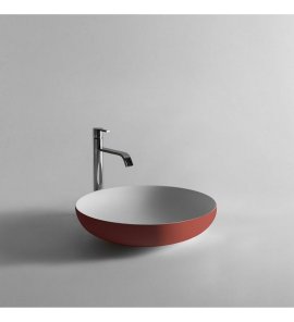     Antonio Lupi Verso Umywalka stawiana na blat ∅50 cm Terracotta VERSOTERRACOTTA