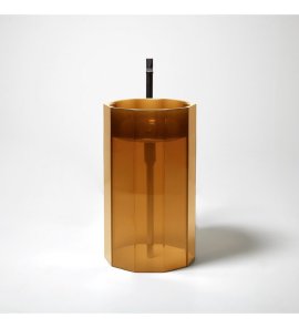     Antonio Lupi Vitreo Umywalka wolnostojąca 47,6x50 cm Ambra VITREOAMBRA