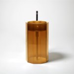     Antonio Lupi Vitreo Umywalka wolnostojąca 47,6x50 cm Ambra VITREOAMBRA