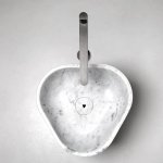 Antonio Lupi Vortice Umywalka wolnostojąca 49,5x 51,6 cm Marmo Carrara VORTICE