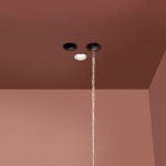 Antonio Lupi Zenit Głowica sufitowa Ø 82 mm Czarny ZENIT11