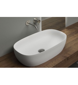 Antonio Lupi Senso Umywalka Stawiana na blacie 60x40 cm biała SENSO