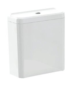 Aqualine Antik Spłuczka miski do kompaktu biały połysk AN410