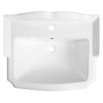 Aqualine Antik Umywalka 58x47 biały połysk AK102
