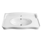 Aqualine Antik Umywalka 80x50 biały połysk AN080