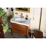 Aqualine Antik Umywalka 80x50 biały połysk AN080