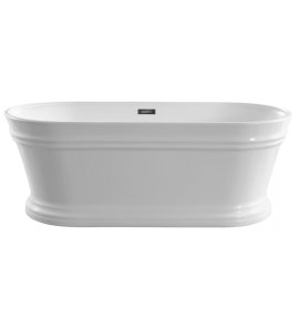 Aqualine Antik Wanna wolnostojąca 160x79 biały połysk E2679