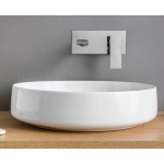 Artceram Cognac Umywalka stawiana na blat Ø48 cm Biała COL00201;00