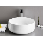 Artceram Cognac Umywalka stawiana na blat Ø42 cm Biała COL00101;00