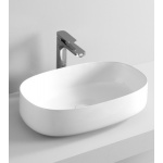 Artceram Cognac Umywalka stawiana na blat 55x35 cm Biała COL00301;00