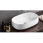 Artceram Cognac Umywalka stawiana na blat 55x35 cm Biała COL00301;00