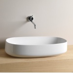 Artceram Cognac Umywalka stawiana na blat 68x35 cm Biała COL00501;00