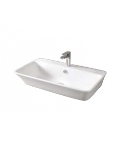 Artceram Cow Umywalka stawiana na blat/ścienna 80x45 cm Biała CWL00301;00