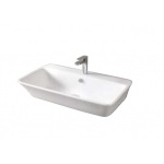 Artceram Cow Umywalka stawiana na blat/ścienna 80x45 cm Biała CWL00301;00