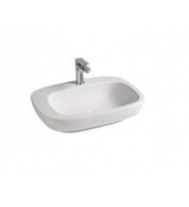 Artceram Dial Umywalka stawiana na blat/ścienna 60x47 cm Biała DL51 / DAL00101;00