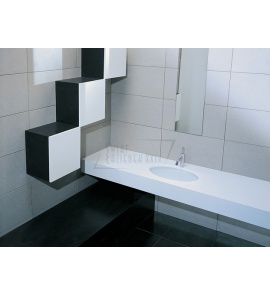 Artceram Diana Umywalka Podblatowa 58x41cm Biały L01 / DIL00101;00