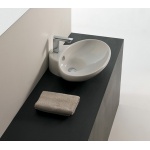 Artceram Fuori 3 Umywalka Stawiana na Blat 63x47 cm Biała L330 / TFL00401;00