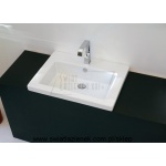 Artceram Gap Umywalka Wpuszczana w Blat 71x51 cm Biała L1816 / GPL00201;00