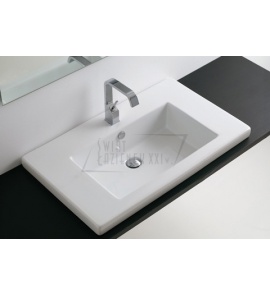 Artceram Gap Umywalka Wpuszczana w Blat 86x51cm Biała L2816 / GPL00301;00