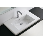 Artceram Gap Umywalka Wpuszczana w Blat 86x51cm Biała L2816 / GPL00301;00