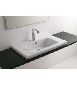 Artceram Gap Umywalka Wpuszczana w Blat 96x51cm Biała L3816 / GPL00401;00