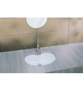 Artceram Idea Umywalka Podblatowa 60x37 cm Biała L250 / IDL00101;00