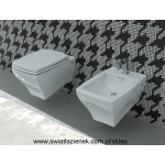 Artceram Jazz Bidet Wiszący 33x36 cm Biały JZ02 / JZB00101;00