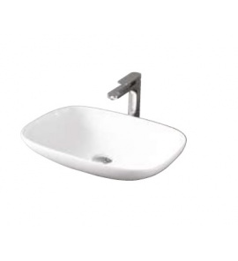 Artceram La Fontana Umywalka stawiana na blat 55x40 cm Biała LFL00601;00