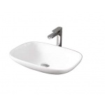 Artceram La Fontana Umywalka stawiana na blat 55x40 cm Biała LFL00601;00