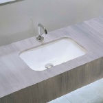 Artceram Nettuno Umywalka podblatowa 55x37,5 cm Biała NTL00101;00