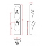 Artceram One Shot Sotto Sopra Ceramiczny Zestaw Akcesoriów Biały OSC00201;00