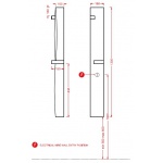 Artceram One Shot Surf Grzejnik Eleketryczny Ścienny biały OSC00401;00