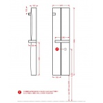 Artceram One Shot Surf Grzejnik Eleketryczny Ścienny biały OSC00501;00