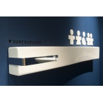 Artceram One Shot Surf Grzejnik Eleketryczny Ścienny biały OSC00601;00