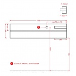 Artceram One Shot Surf Grzejnik Eleketryczny Ścienny biały OSC00701;00