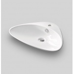 Artceram Plettro Umywalka Stawiana na Blat 60x45cm Biała L2100 / PTL00101;00