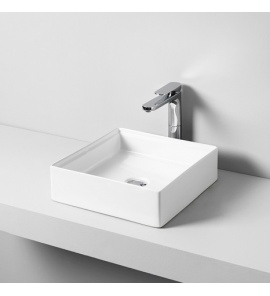 Artceram Scalino Umywalka stawiana na blat 38x38 cm Biała SCL00101;00