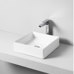 Artceram Scalino Umywalka stawiana na blat 38x38 cm Biała SCL00101;00