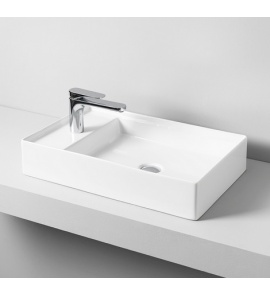Artceram Scalino Umywalka stawiana na blat 38x60 cm Biała SCL00301;00