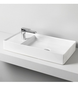Artceram Scalino Umywalka stawiana na blat 38x75 cm Biała SCL00401;00