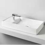 Artceram Scalino Umywalka stawiana na blat 38x75 cm Biała SCL00401;00
